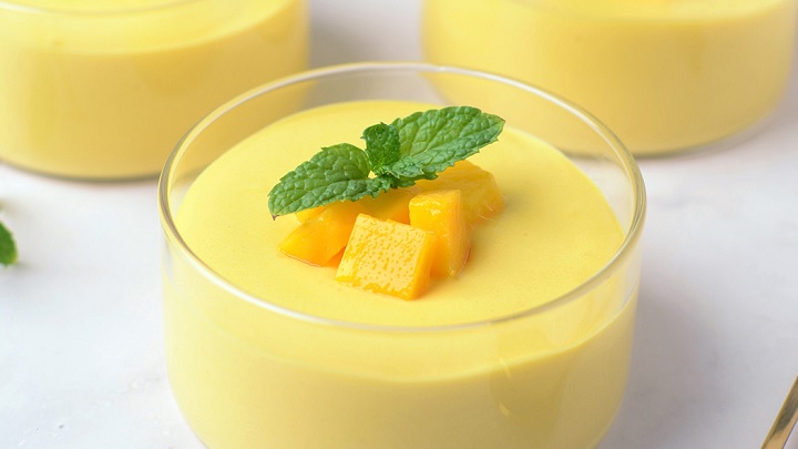 طرز تهیه موس انبه طرز تهیه موس انبه