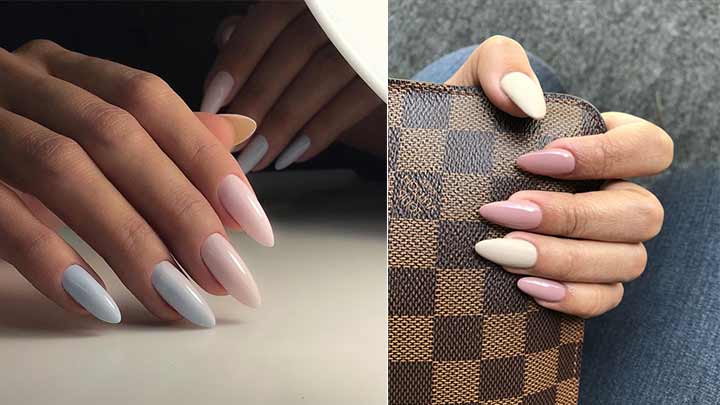 دیزاین ناخن با لاک ژل 