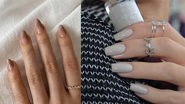 رنگ کرمی برای دیزاین ناخن