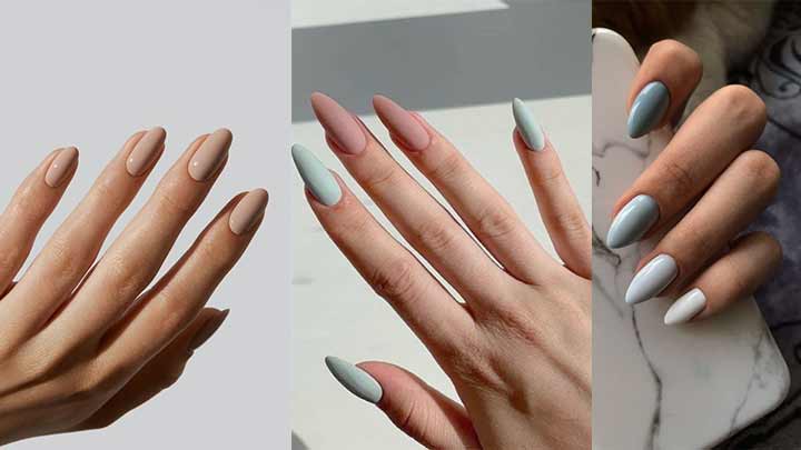 رنگ سبز نود برای دیزاین ناخن