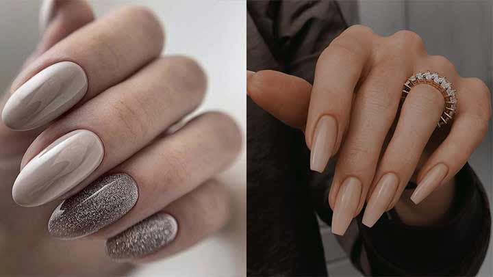 رنگ ناخن نچرال و طبیعی