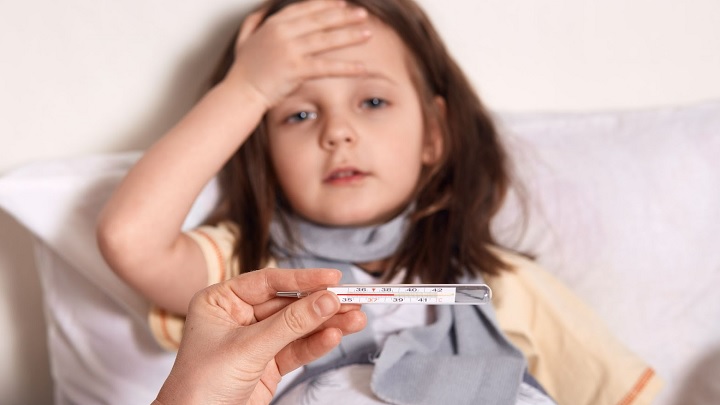 علائم تب دنگی در کودکان