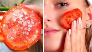 با گوجه فرنگی و شکر، برای خود ماسک لایه بردار درست کنید!