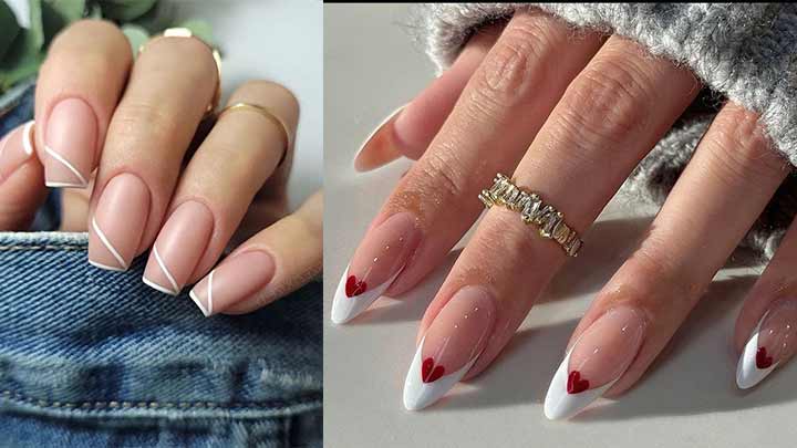 فرنچ شیک و لاکچری ناخن فرنچ شیک و لاکچری ناخن