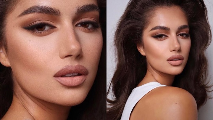 سایه چشم قهوهای از میکاپهای لایت اروپایی ترند 2024 سایه چشم قهوهای از میکاپهای لایت اروپایی ترند 2024