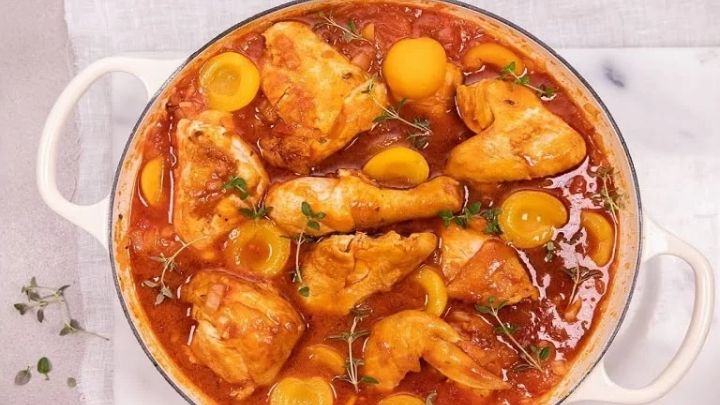 رسپی یک غذای خوشمزه با گردو و زردآلو رسپی یک غذای خوشمزه با گردو و زردآلو