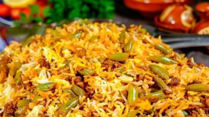 مراحل تهیه لوبیا پلو با گوشت چرخ کرده و هویج مراحل تهیه لوبیا پلو با گوشت چرخ کرده و هویج