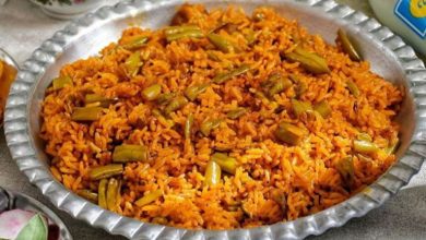 طرز تهیه لوبیا پلو با گوشت چرخ کرده و هویج برای ناهار