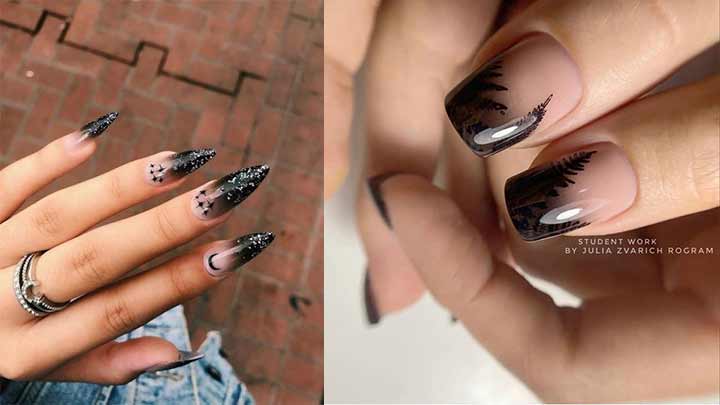 چگونه ناخنهای مشکی خود را جذابتر کنیم؟ چگونه ناخنهای مشکی خود را جذابتر کنیم؟