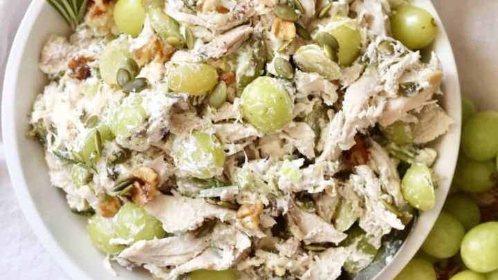 رسپی یک شام سبک با مرغ و گردو