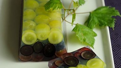 از باغ تا سفره؛ طرز تهیه ژله انگور درشت با انگور تازه