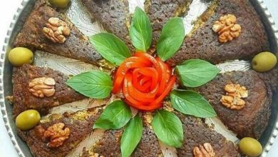 طرز تهیه کوکو گردو برای شام