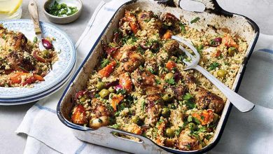 برنامه غذایی شام