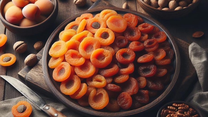 مراحل خشک کردن زردآلو با محلول گوگرد