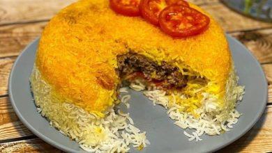 طرز تهیه کته لاپلو گنگ برای ناهار