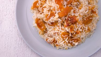 طرز تهیه اریک پلو با زردآلو (طعمی اصیل از زنجان برای ناهار)