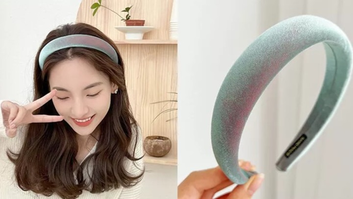 شینیون ساده با هدبند شینیون ساده با هدبند