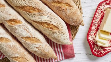 طرز تهیه نان باگت خانگی، با 4 ماده و بدون ورز دادن