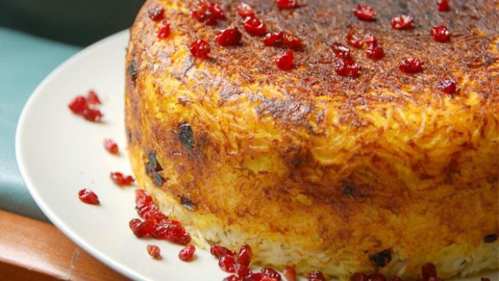 مراحل تهیه ته چین گردو مراحل تهیه ته چین گردو