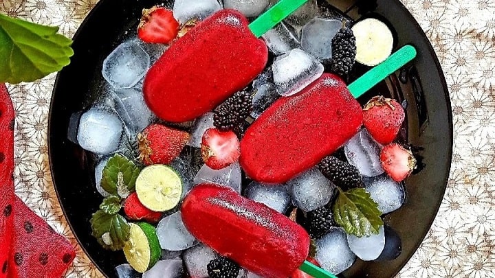 طرز تهیه بستنی یخی شاتوت