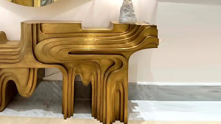 میز کنسول ‌های با طرح‌های خاص از مدل‌های جدید و ترند 1403