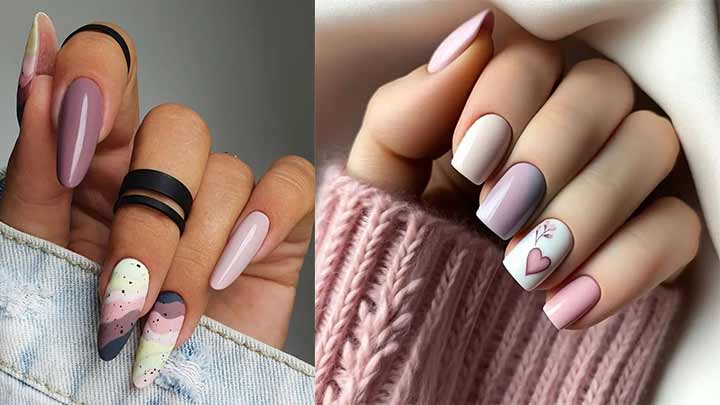 طراحی ناخن با رنگهای پاستلی تابستانی طراحی ناخن با رنگهای پاستلی تابستانی