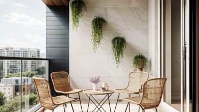 ایدههای جذاب برای بالکن مدرن و شیک آپارتمان