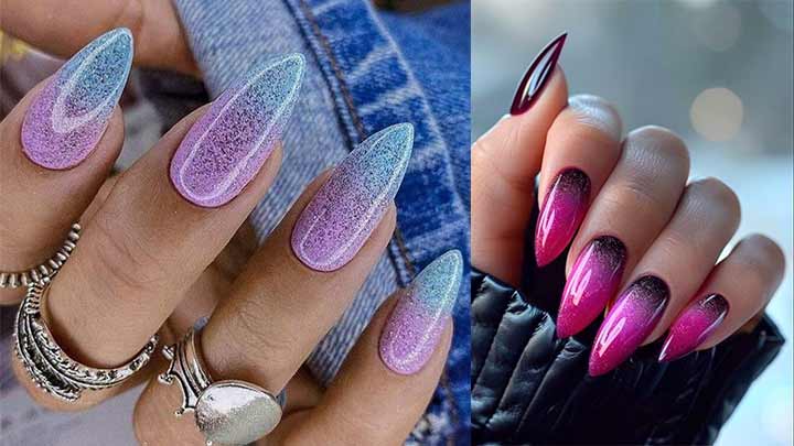  دیزاین ناخن شاین دار جذاب