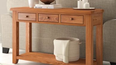 انواع کنسولهای جدید و مدرن چوبی؛ کاربردهای آنها