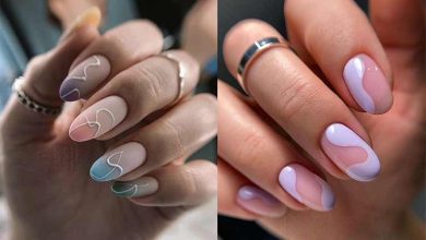طراحی ناخن تابستانه با رنگ پاستلی
