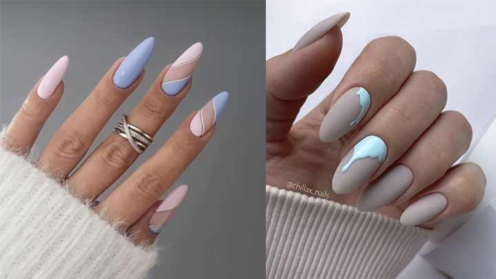 ناخن تابستانه با رنگ شاد و جذاب