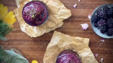 (ویدئو) بستنی تمشک با طعمی بینظیر