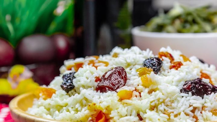 طرز تهیه قیسی پلو شیرازی