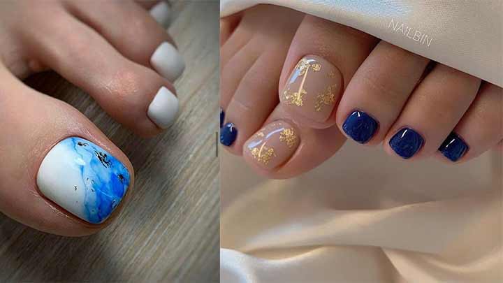 دنیایی از طرح‌های ناخن پا: از مینیمال تا فانتزی