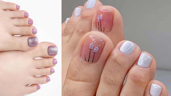 ناخن‌های پا شیک و مناسب برای هر فصلی