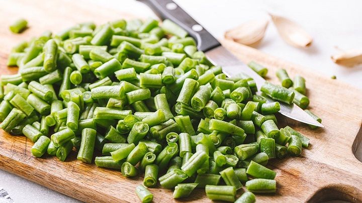 مراحل سرخ کردن لوبیا سبز مراحل سرخ کردن لوبیا سبز