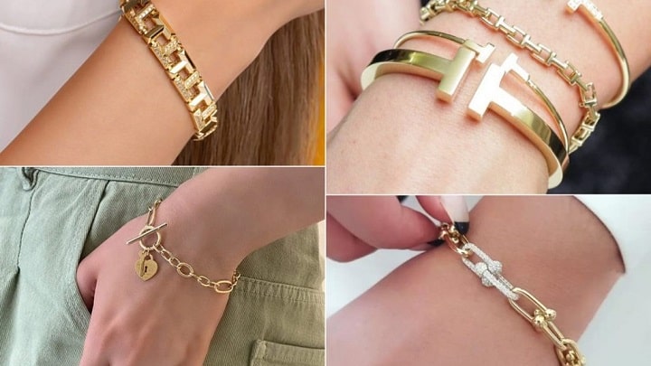 برای خودتان یک دستبند طلای شیک بخرید