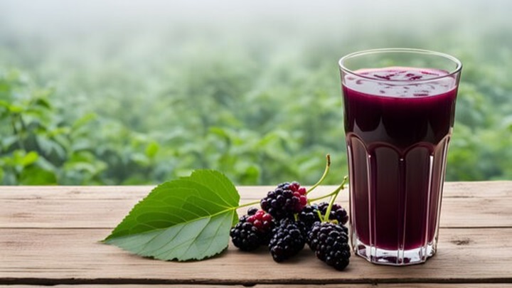 مراحل تهیه شربت شاه‌ توت