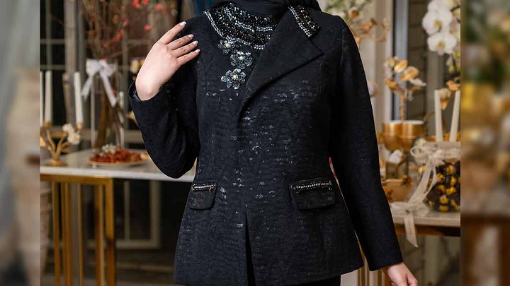 مدل مانتو مشکی برای مراسم ختم