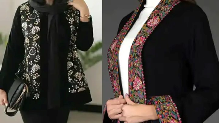 مدل‌های مانتو سوزن‌دوزی شده ترند 1403