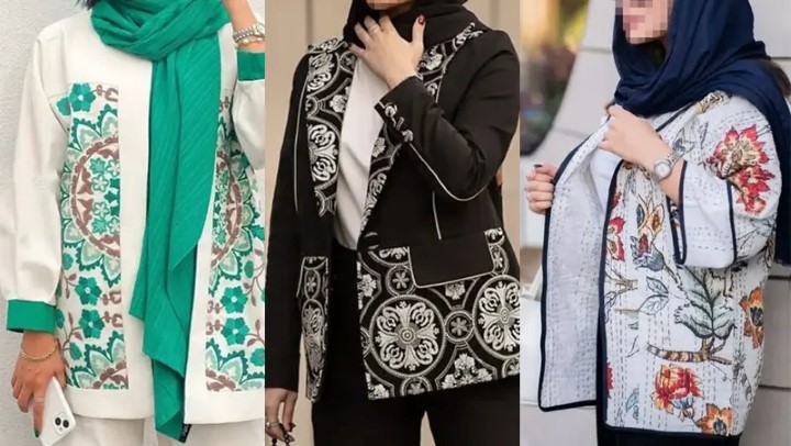 مدل‌های مانتو سوزن‌دوزی شده ترند 1403