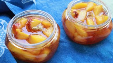 طرز تهیه ترشی شلیل خوشمزه و خانگی