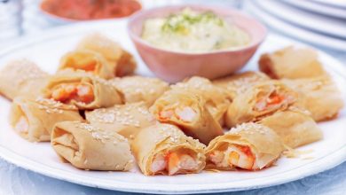 طرز تهیه بورک میگو برای شام (غذای آسان ترکیه‌ای)