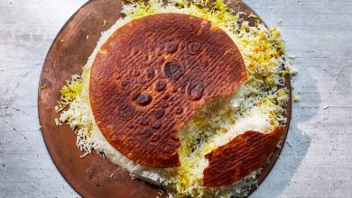 طرز تهیه ته دیگ بدون روغن برای افرادی که رژیم دارند