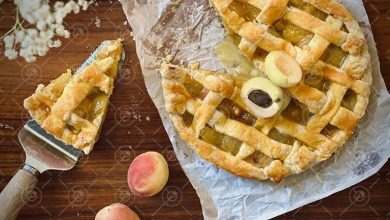 «ویدئو» آموزشی تهیه تارت زردآلو مرحله به مرحله