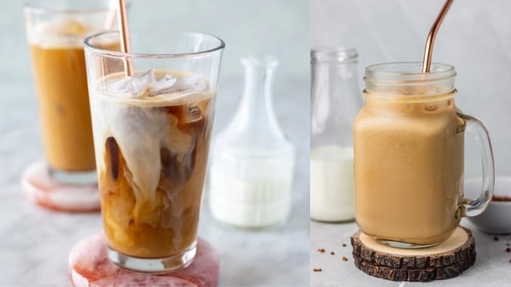 طرز تهیه کافه گلاسه کاراملی