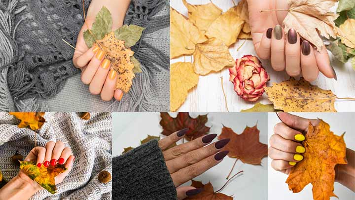 ایدههای جذاب و ترند طرح ناخن پاییزی ایدههای جذاب و ترند طرح ناخن پاییزی