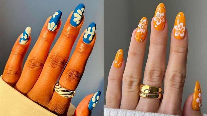 مدلهای متنوع از طرح ناخن پاییزی مدلهای متنوع از طرح ناخن پاییزی