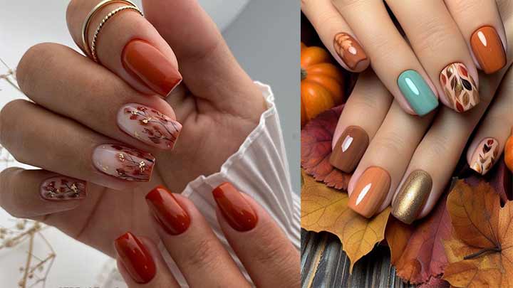 طرح پاییزی ترند و مدرن برای دیزاین ناخن طرح پاییزی ترند و مدرن برای دیزاین ناخن