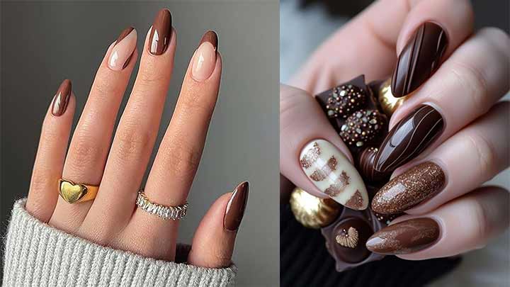 شیکترین طرح ناخن پاییزی ترند شیکترین طرح ناخن پاییزی ترند
